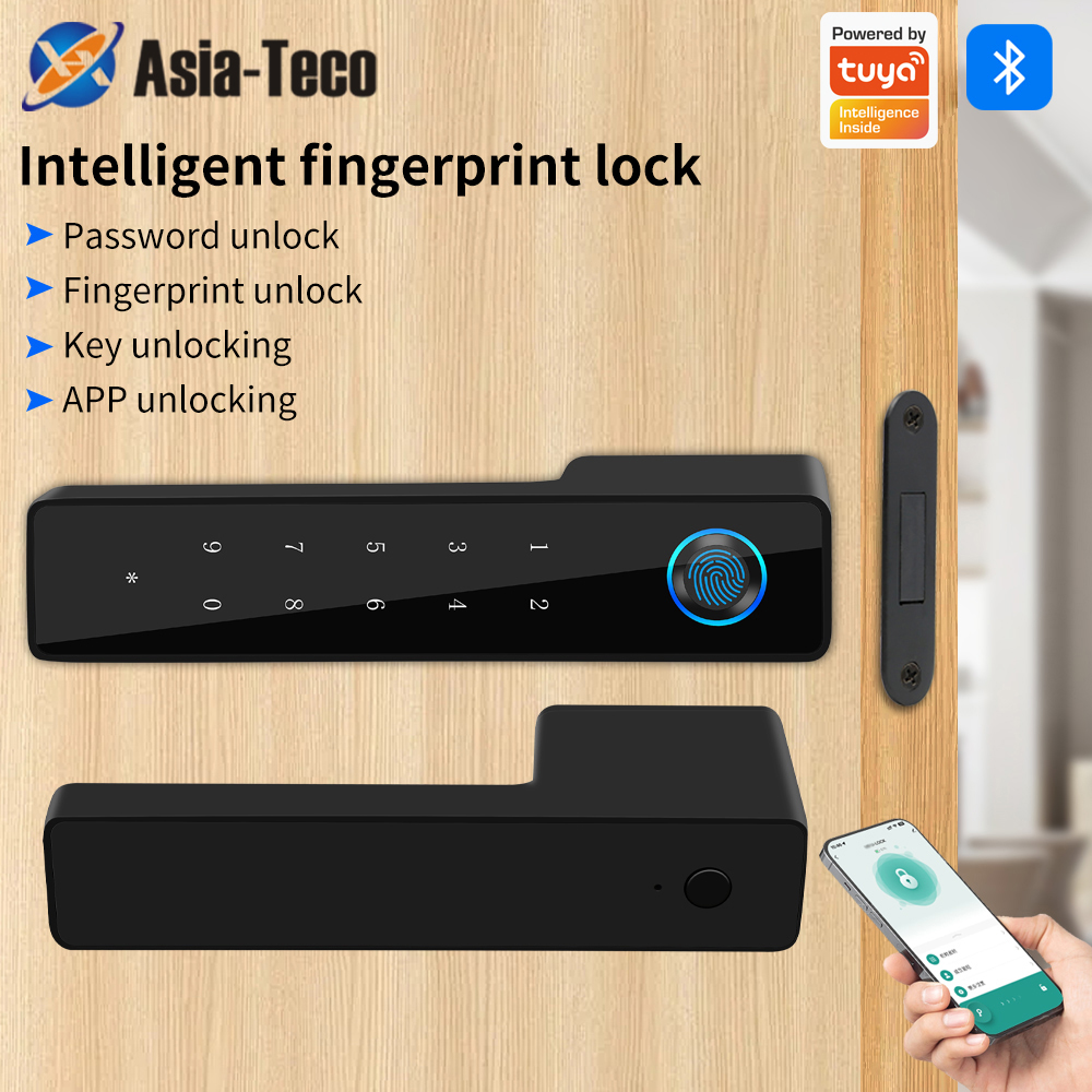 Furniture Hardware Products - Minimalist Electronic Fingerprint Silent Door Lock