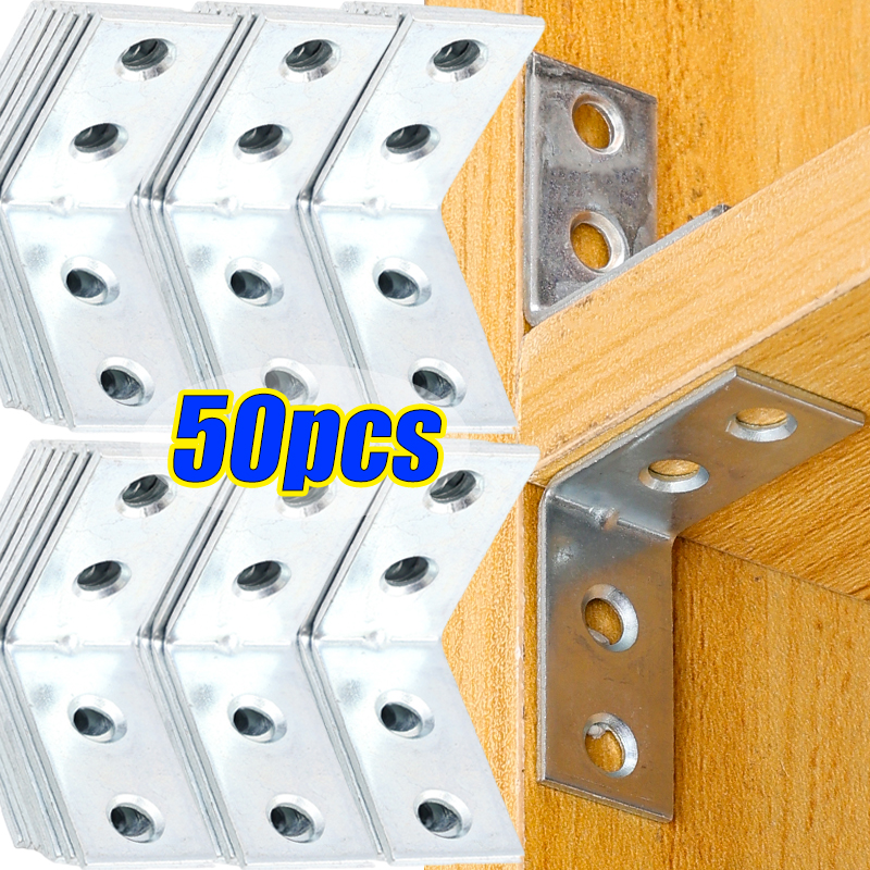 Furniture Hardware Wood - 90° Corner Brackets L Joint Brackets