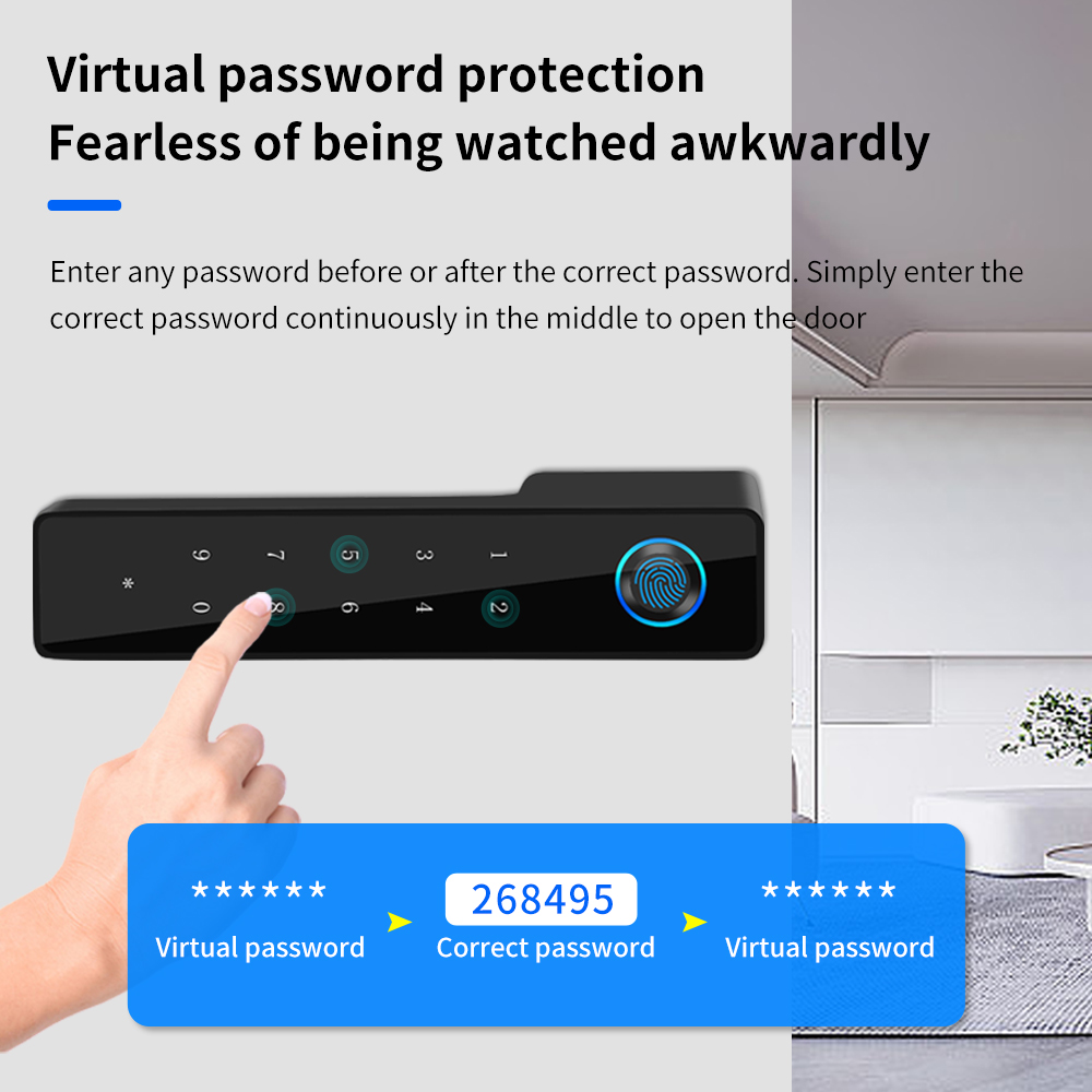 Minimalist Electronic Fingerpr - Furniture Hardware Products ulasan dan harga