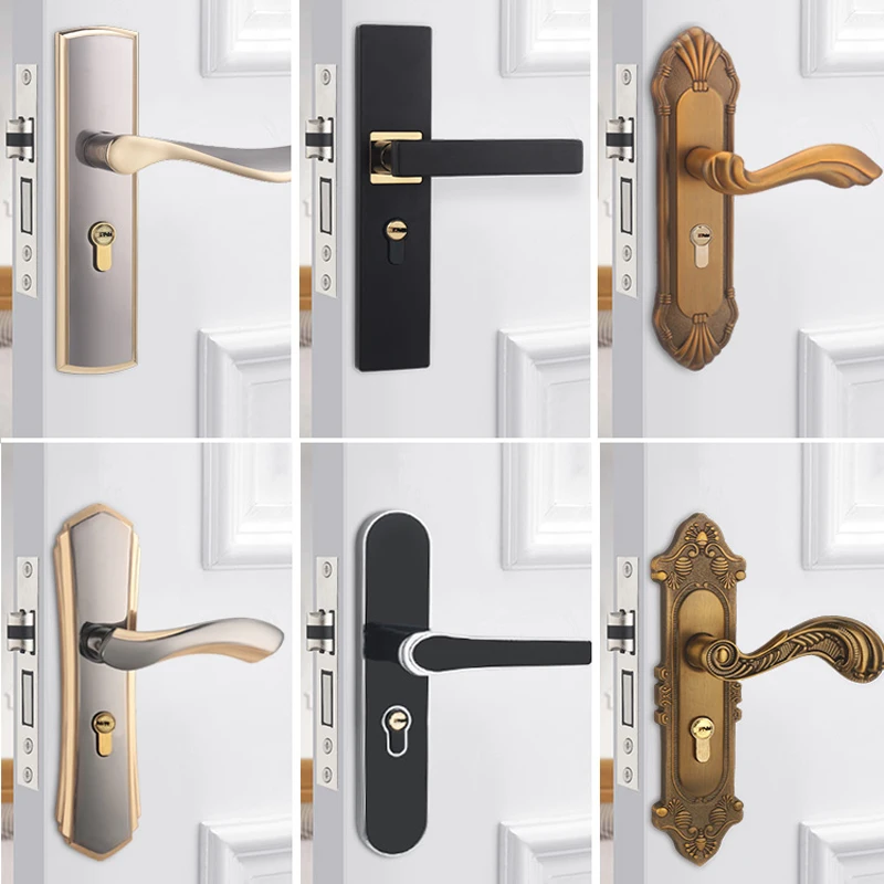 Bedroom Wooden Door Lock Set H - Furniture Hardware Products ulasan dan harga