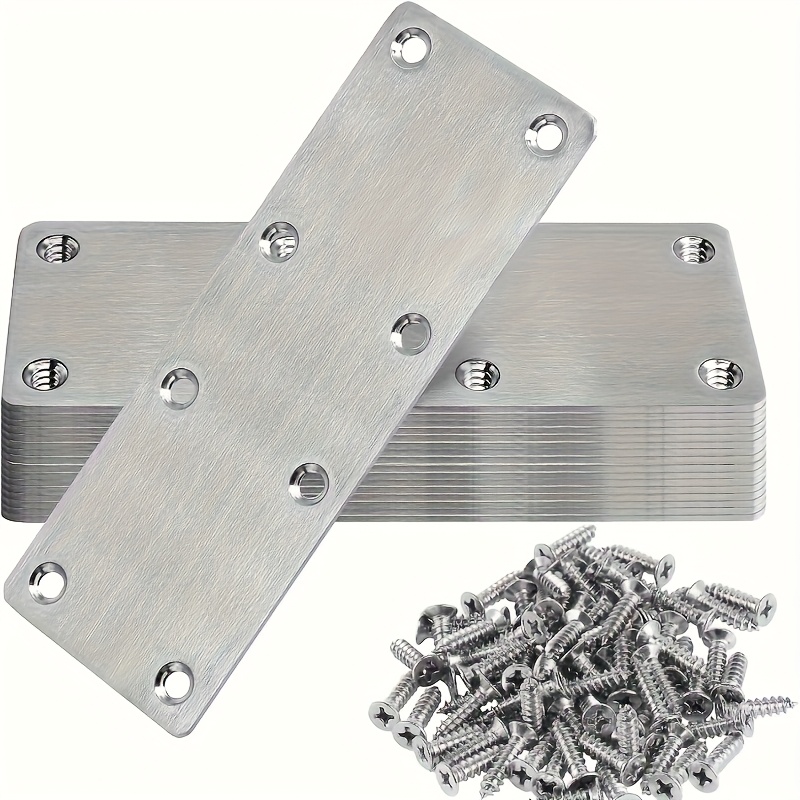 6Pcs Stainless Steel Metal Str - Furniture Hardware Wood ulasan dan harga
