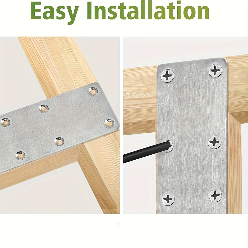 6Pcs Stainless Steel Metal Str - Furniture Hardware Wood ulasan dan harga