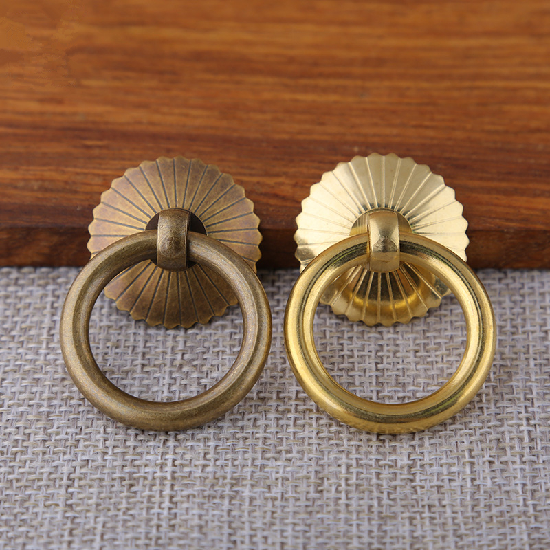 Vintage Brass Cabinet Ring Kno - Furniture Hardware Products ulasan dan harga