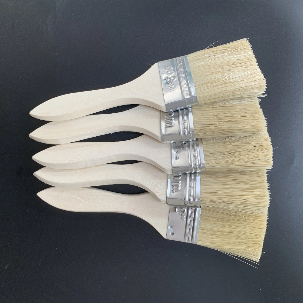 Wooden Paint Brush Set with Er - Furniture Hardware Products ulasan dan harga