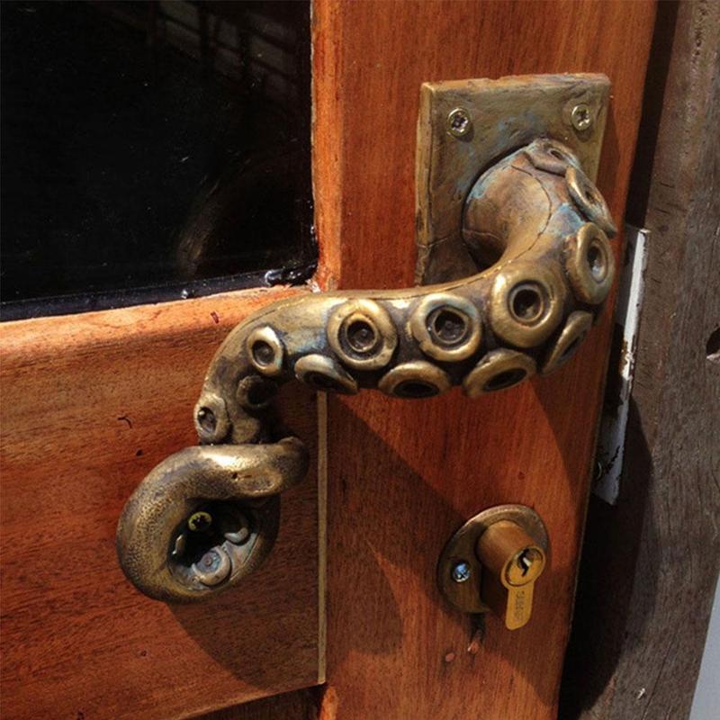 Vintage Octopus Door Knob Outd - Furniture Hardware Products ulasan dan harga