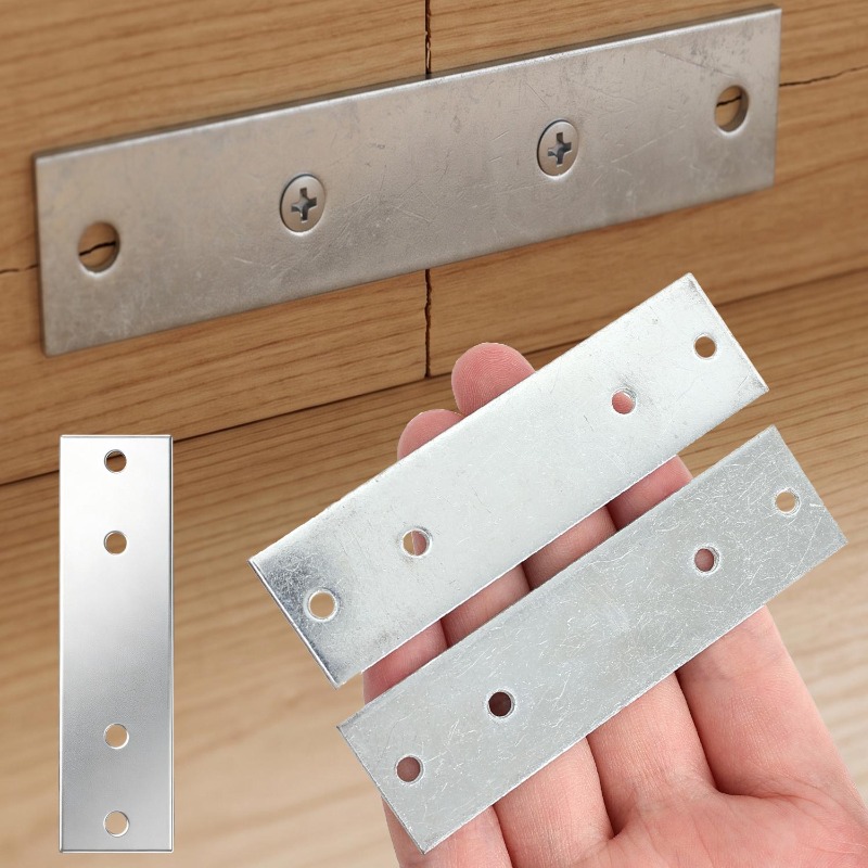 6/1PCS Heavy Duty Straight Bra - Furniture Hardware Wood ulasan dan harga
