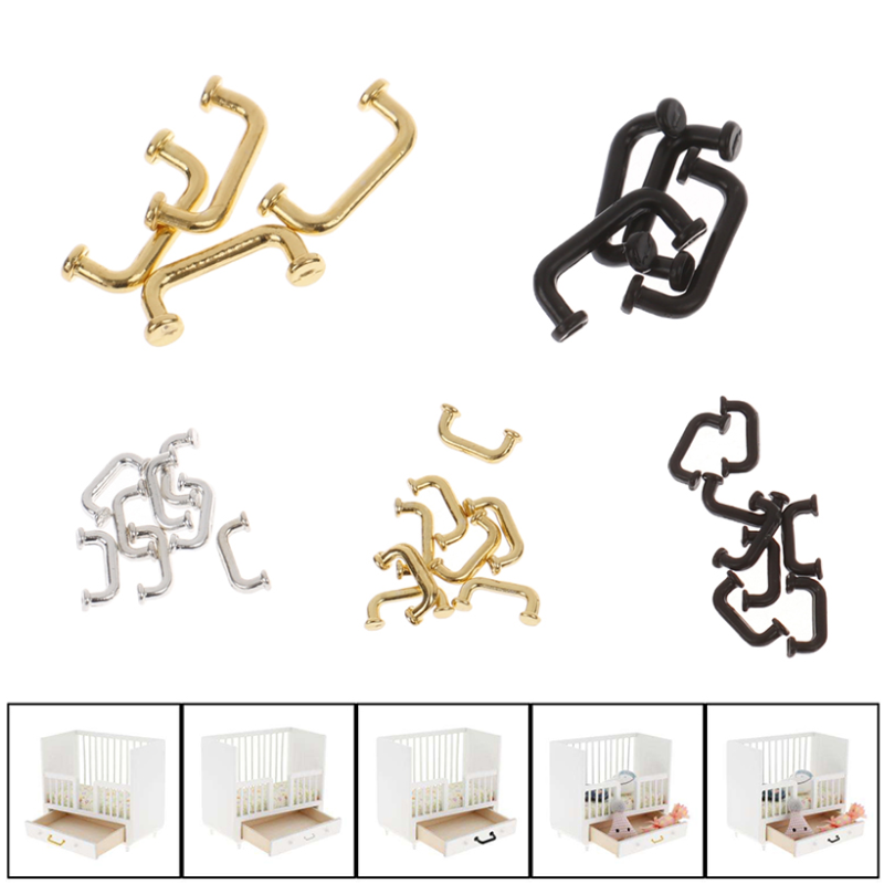 1:12 Miniature 4/8pcs Door Cab - Furniture Hardware Products ulasan dan harga