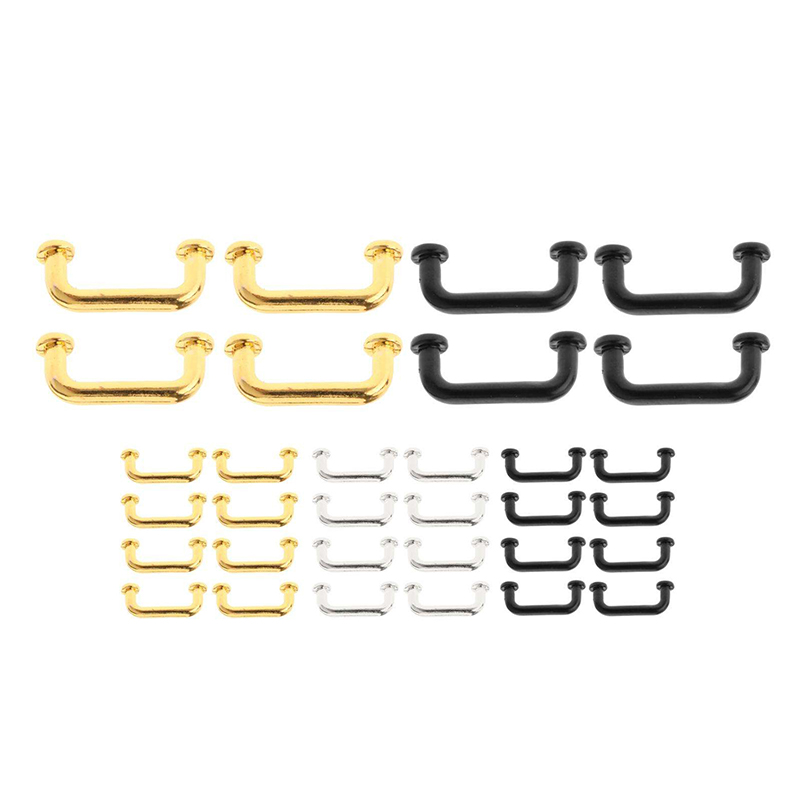 1:12 Miniature 4/8pcs Door Cab - Furniture Hardware Products ulasan dan harga