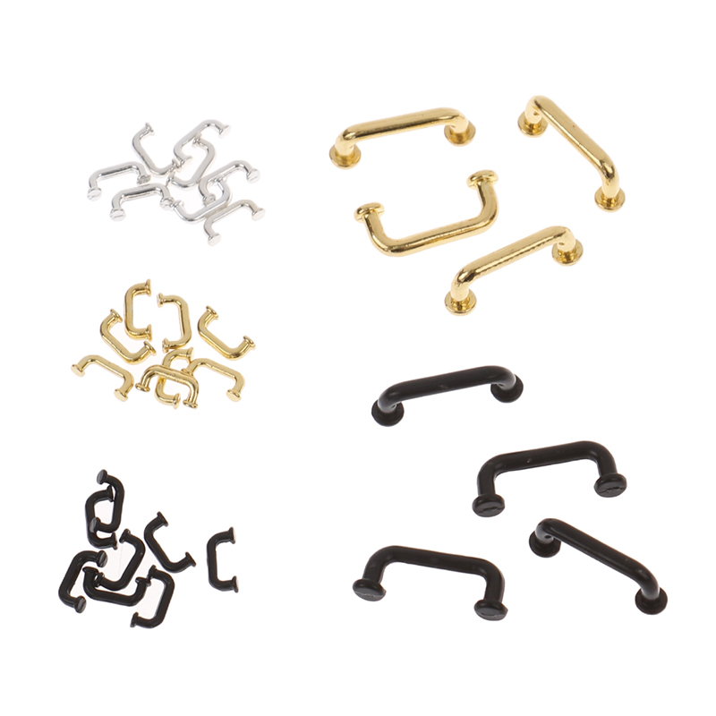 1:12 Miniature 4/8pcs Door Cab - Furniture Hardware Products ulasan dan harga