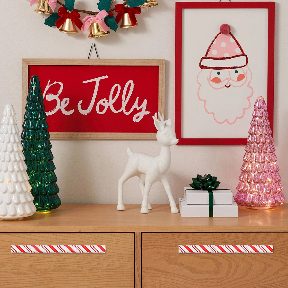 2-10Pcs Christmas Knob Covers  - Furniture Hardware Wood ulasan dan harga