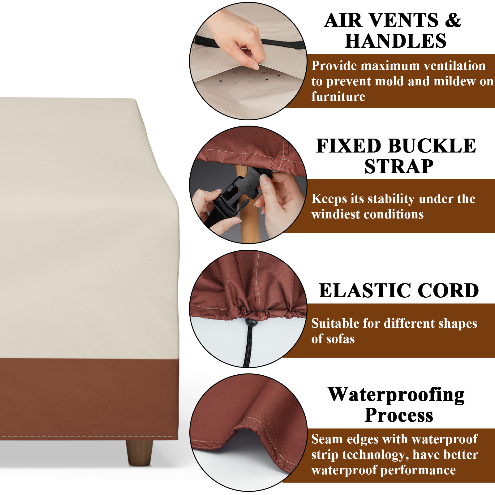 Outdoor Sofa Cover Waterproof  - Furniture Hardware Products ulasan dan harga